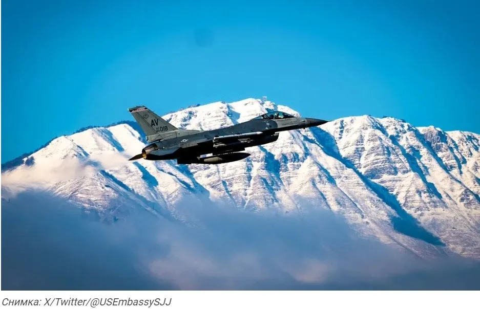 Американски F-16 тренираха въздушни удари срещу Република Сръбска