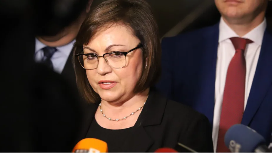 Нинова: БСП ще върне третия мандат незабавно, ако президента го връчи на нас