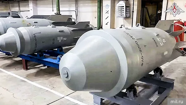 Русия се готви да използва оръжието ФАБ-3000 в Украйна