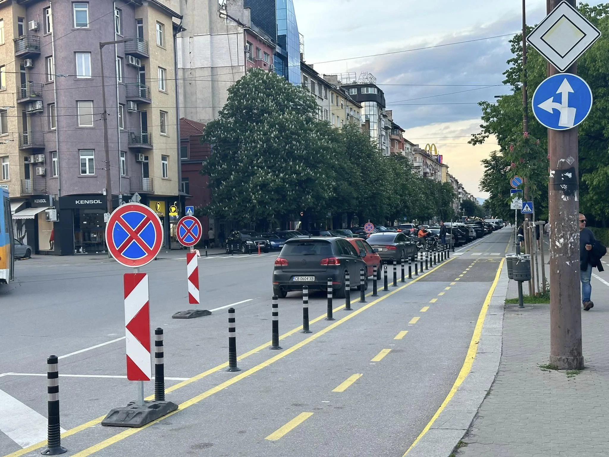 1 млн. лв са дадени за безумната организация на улиците около НДК, незаконна и опасна за хората