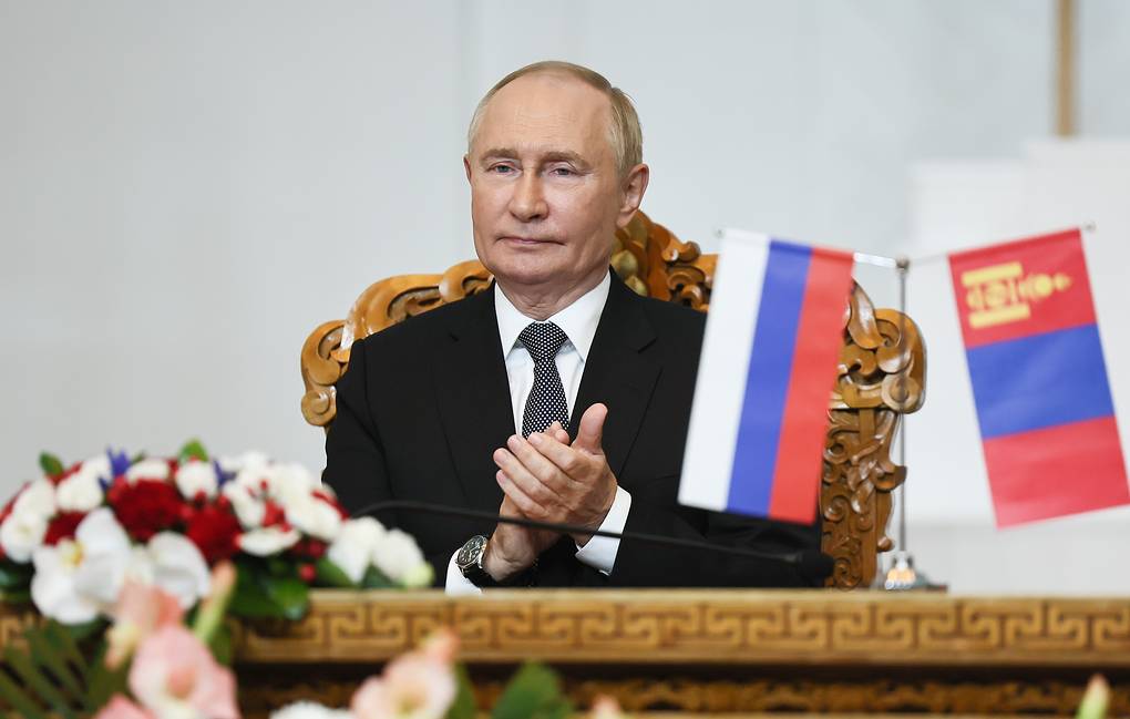 Руският президент Владимир Путин завърши официалното си посещение в Монголия