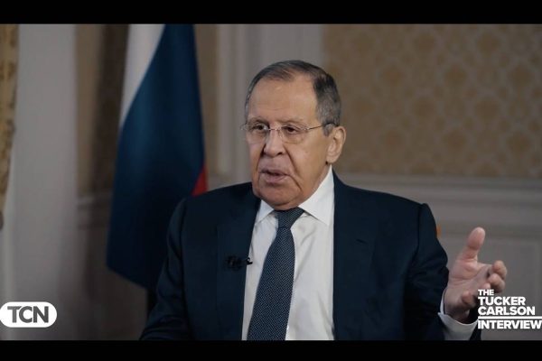 Интервю на Лавров с Тъкър Карлсон за отношенията на Русия със САЩ и ситуацията в Украйна