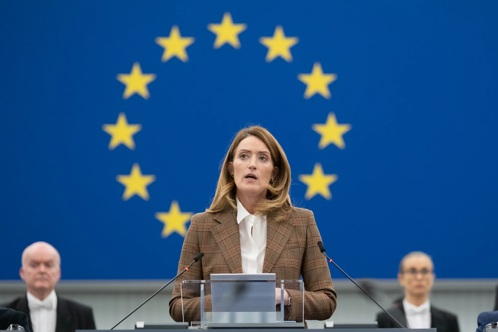 Председателят на Европейския парламент Роберта Мецола посети Ивицата Газа
