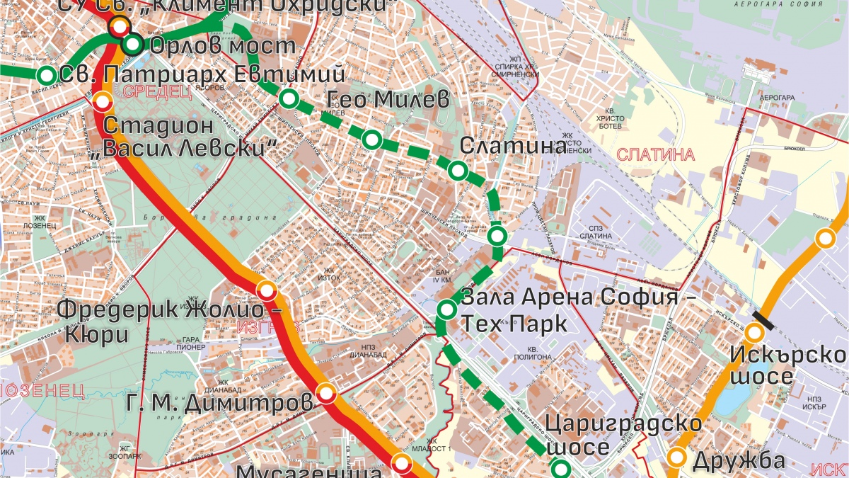 Започва изграждането на метрото от „Цариградско шосе” към „Слатина”