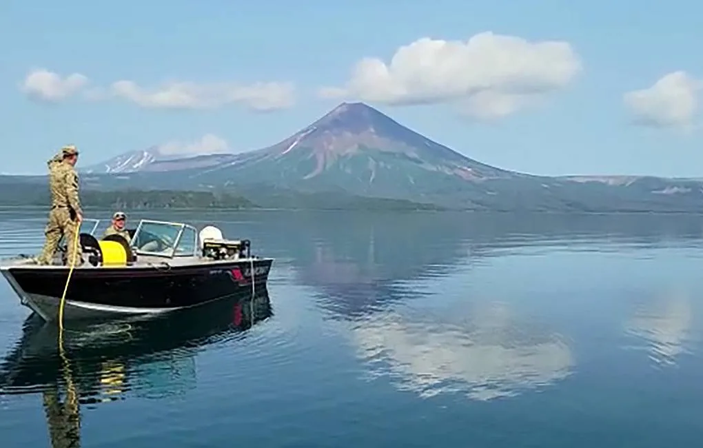 Вулкан изригна в Камчатка