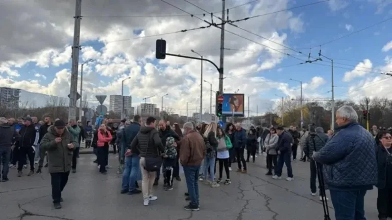 Софиянци блокираха и моста „Чавдар“ заради поскъпването и разширяването на зоните за паркиране