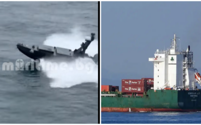 Кой атакува CONTSHIP JET? Новите кадри насочват към…